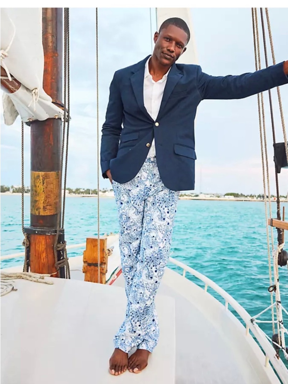 Men's LILY PULITZER Pants ZOOLOGY  size 42
